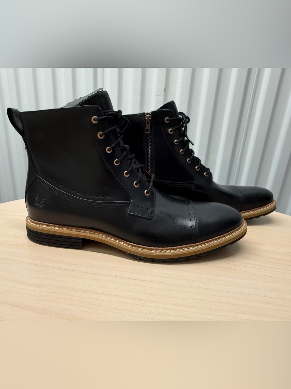 Timberland Men’s West Haven Side-Zip Black Boot, Size 13 (US)